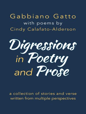 cover image of Digressions in Poetry and Prose